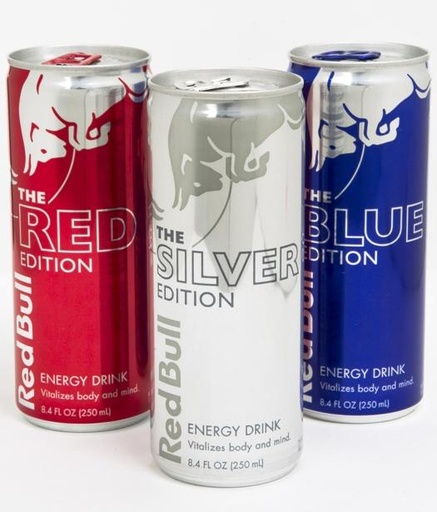 RedBull can (flavored or diet)